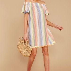 Red Dress Boutique Off the Shoulder Dress